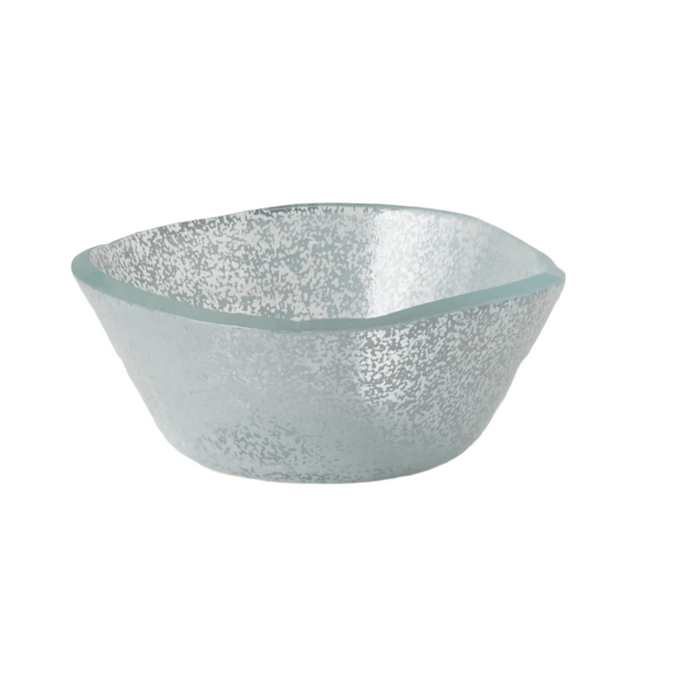 Glass Serving Bowl - White or Grey