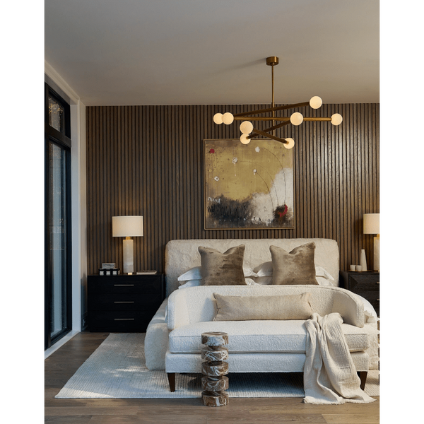 Beaubien Chandelier Natural Brass