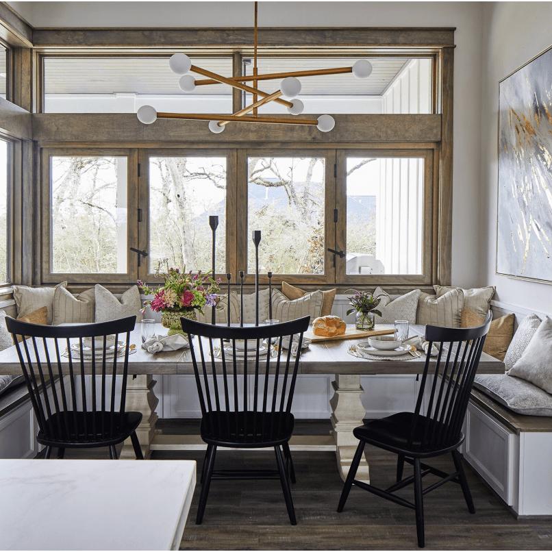 Beaubien Chandelier - Chandelier Installed | Bone & Brass