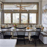 Beaubien Chandelier Natural Brass