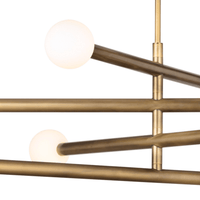 Beaubien Chandelier Natural Brass