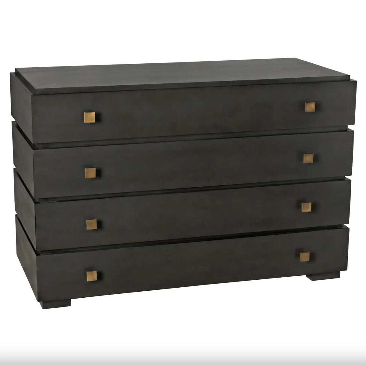 Hofman Dresser, White Washed or Pale Black | Bone & Brass