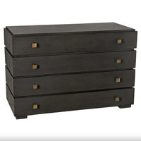 Hofman Dresser, White Washed or Pale Black | Bone & Brass