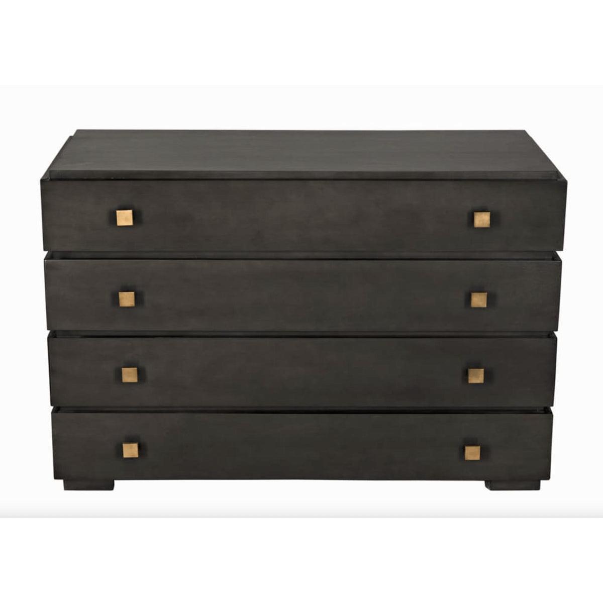 Hofman Dresser, White Washed or Pale Black - Dresser Drawer Detail | Bone & Brass