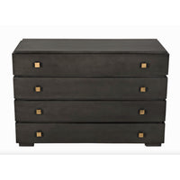 Hofman Dresser, White Washed or Pale Black - Dresser Drawer Detail | Bone & Brass