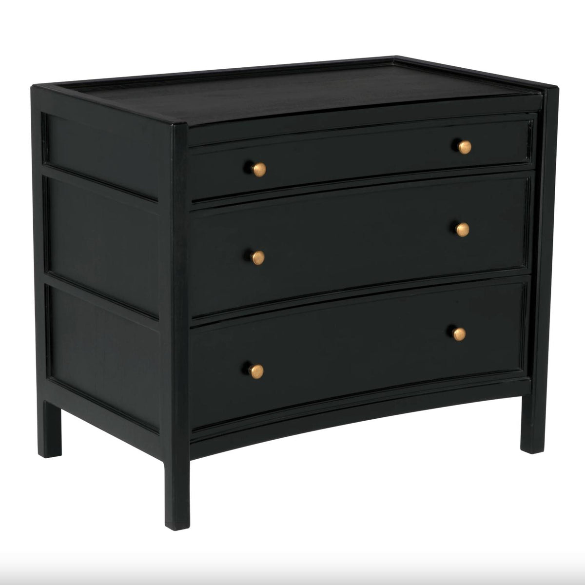 Hampton Side Table | Bone & Brass