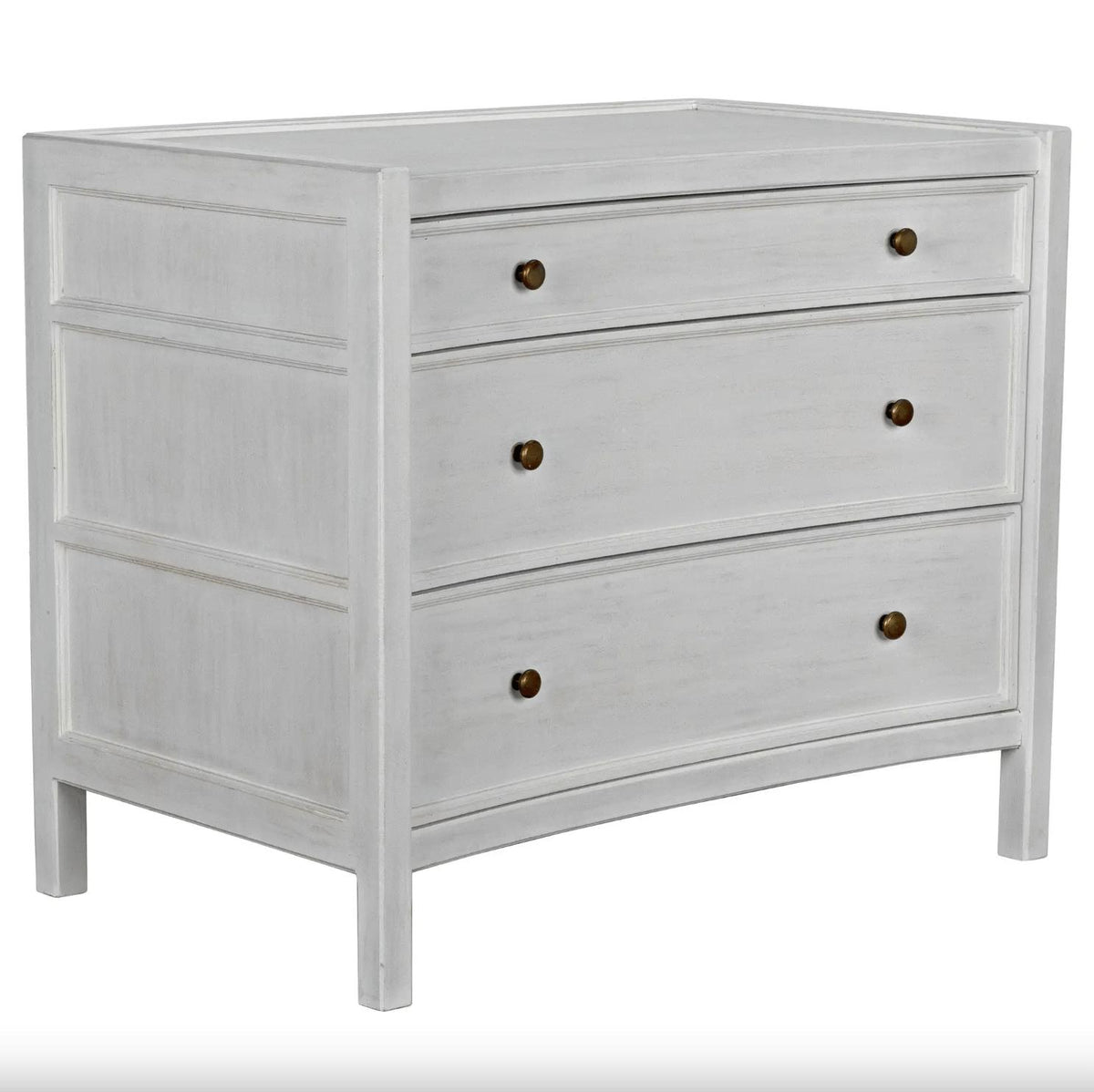 Hampton Side Table - Table Top View | Bone & Brass