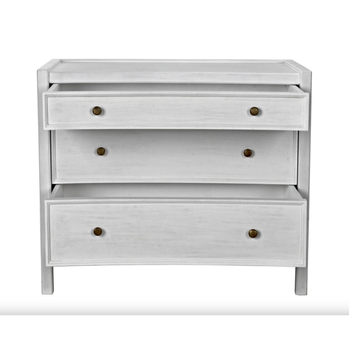 Hampton Side Table - Table Top View | Bone & Brass