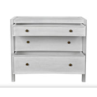 Hampton Side Table - Table Top View | Bone & Brass