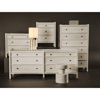Hampton Side Table - Table Side View | Bone & Brass