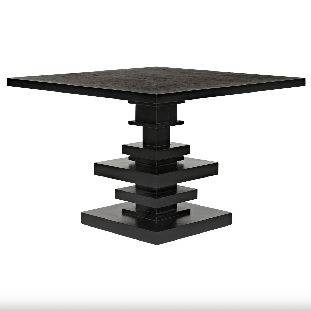 Corum Square Stacked Disk Table