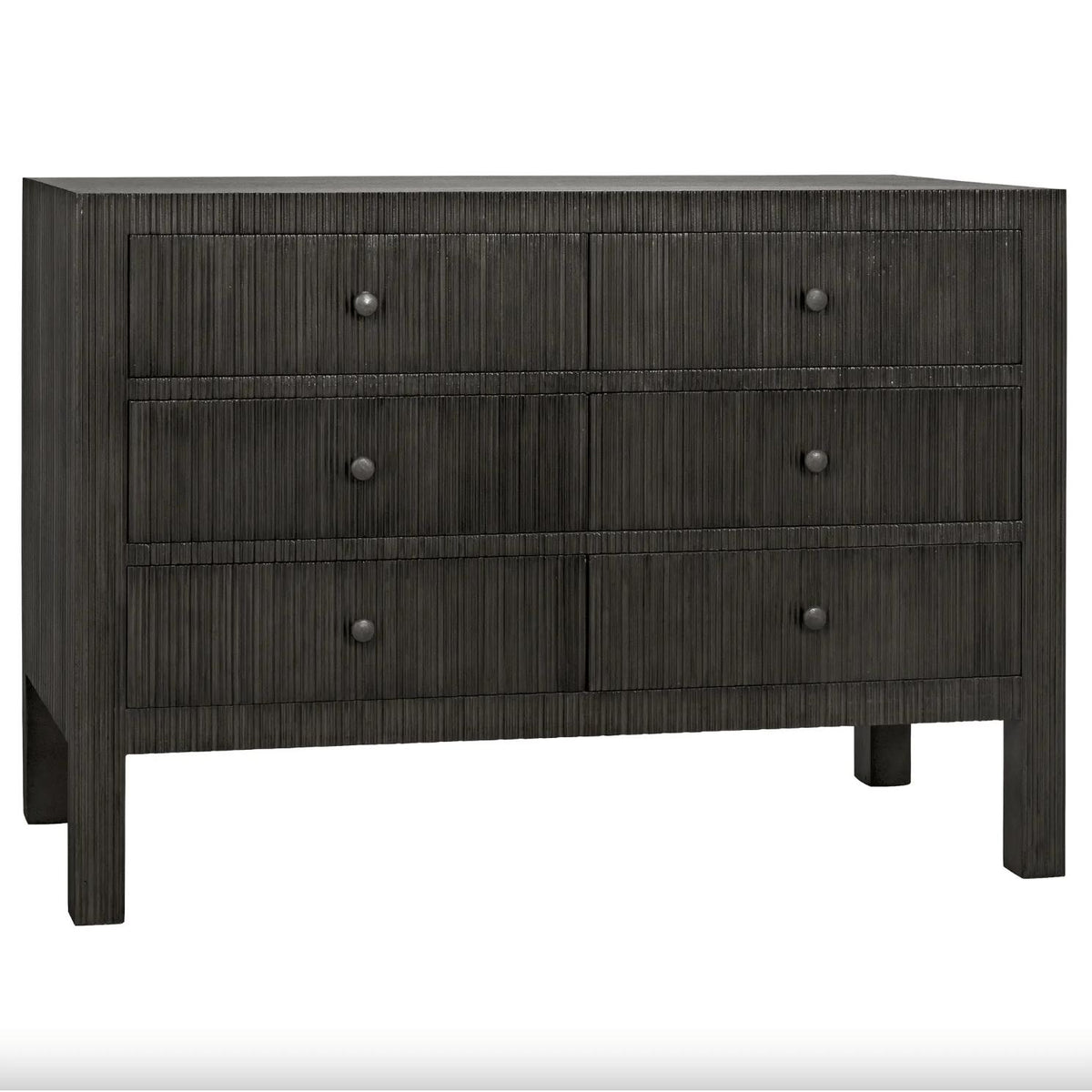 Conrad 6-Drawer Dresser - Dresser Side View | Bone & Brass