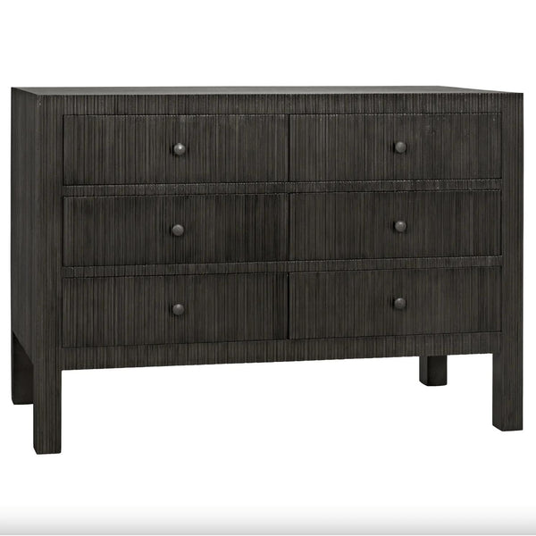 Conrad 6-Drawer Dresser - Dresser Side View | Bone & Brass