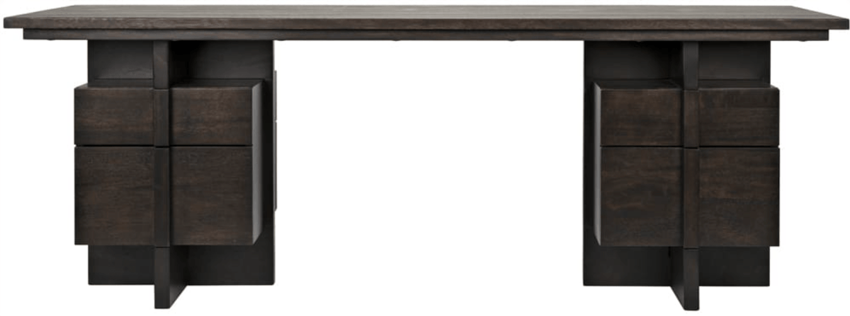 Bridge Desk, Ebony Walnut