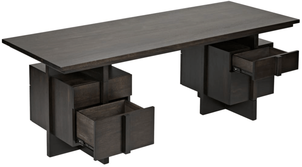 Bridge Desk, Ebony Walnut