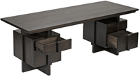 Bridge Desk, Ebony Walnut