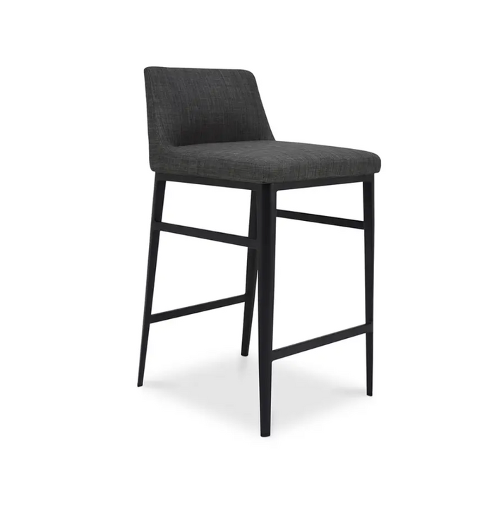 Baron Charcoal Grey Counter Stool