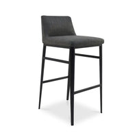 Baron Counter Barstool - Stool Side View | Bone & Brass