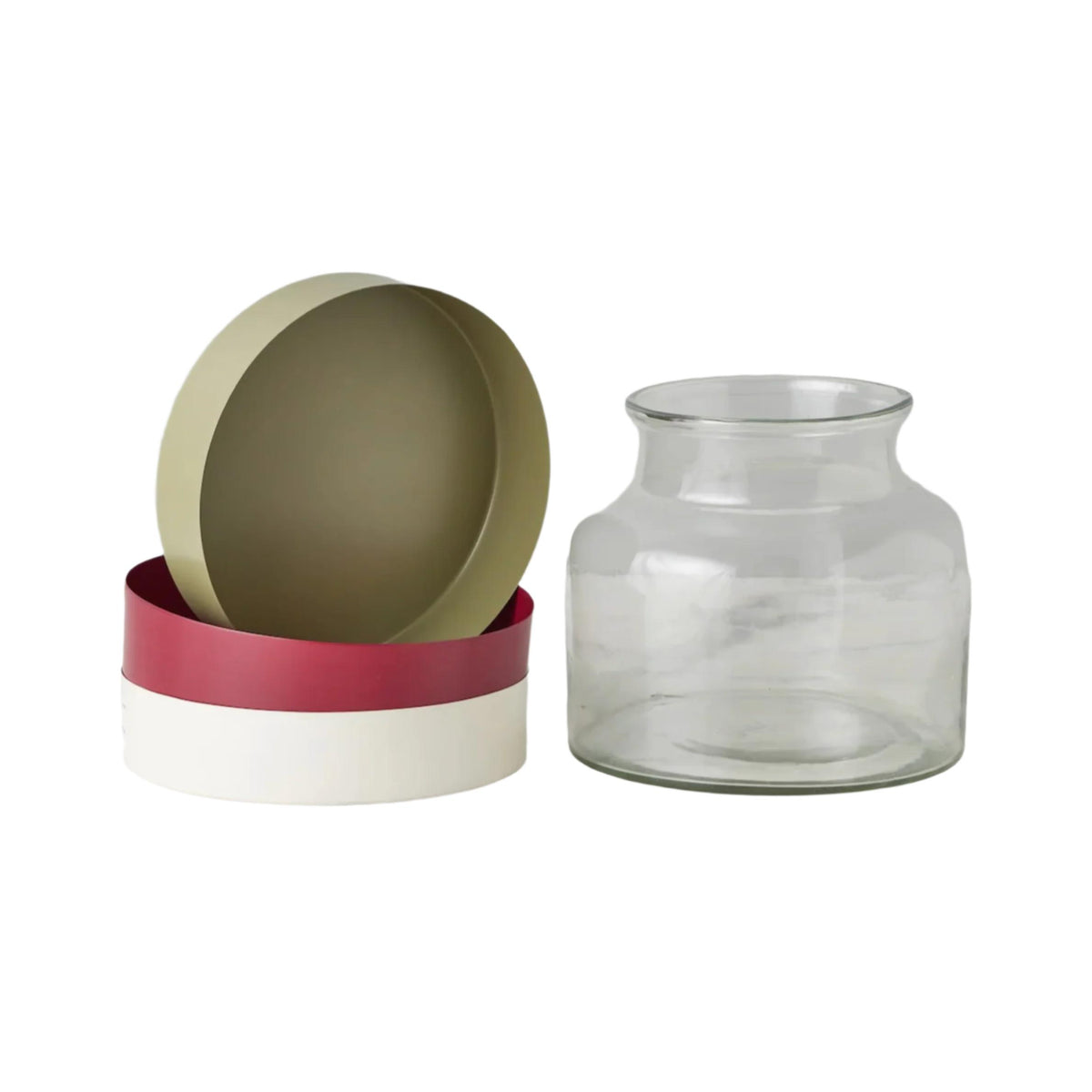 3-in-1 Glass Bloom Vase Set — Decorative Modular Glass Bloom Vase