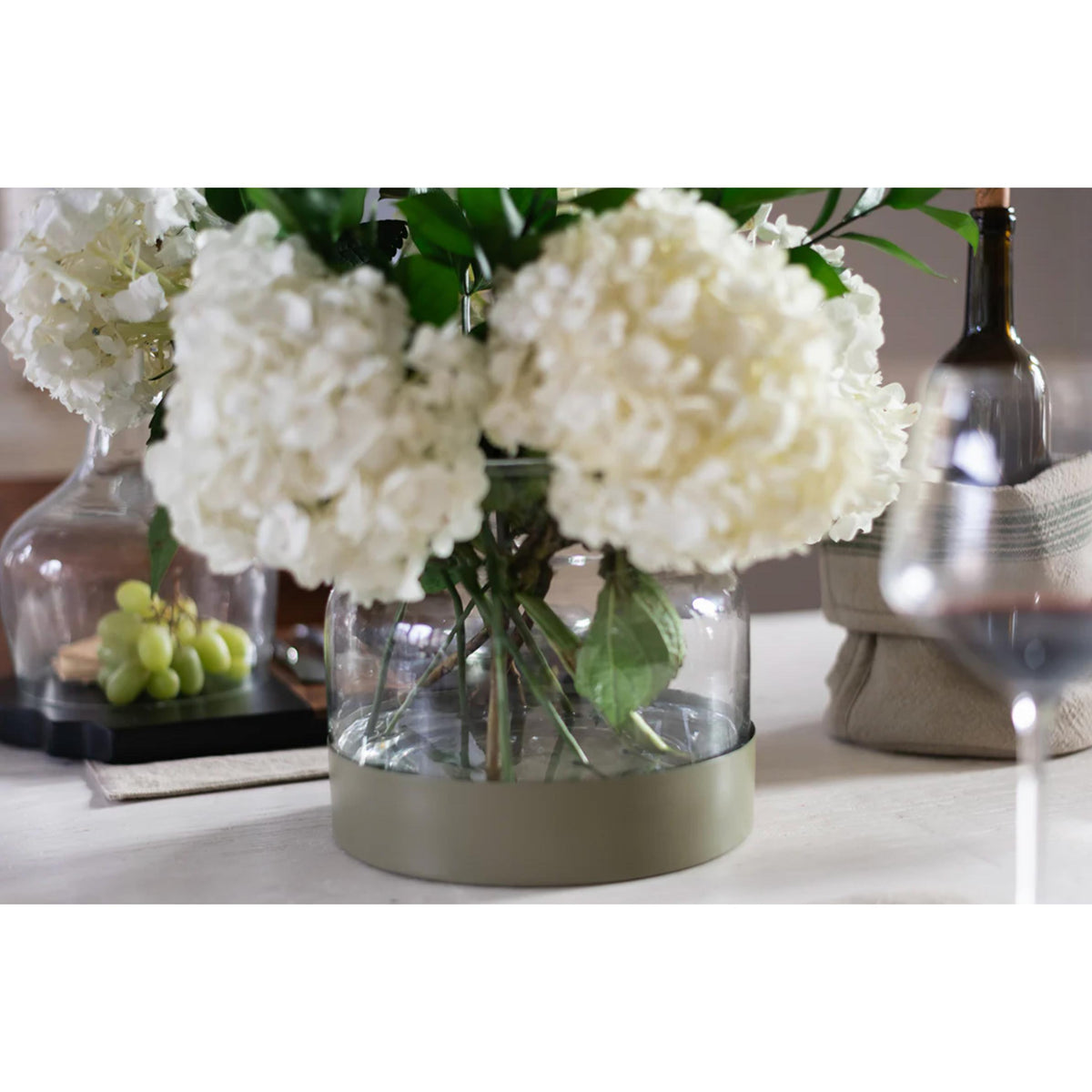 3-in-1 Glass Bloom Vase Set — Decorative Modular Glass Bloom Vase