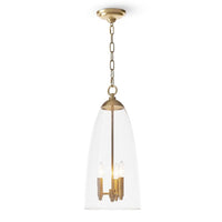 Maiden Glass Pendant - Polished Nickel - Pendant Detail | Bone & Brass