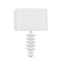 Fishbone Sconce White