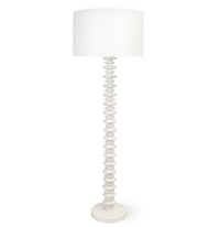 Fishbone Floor Lamp White