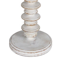 Fishbone Buffet Lamp - White Wash - Lamp Detail | Bone & Brass