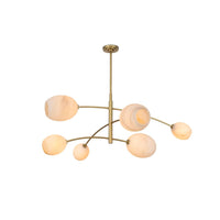 Artemis Chandelier Natural Brass | Bone & Brass