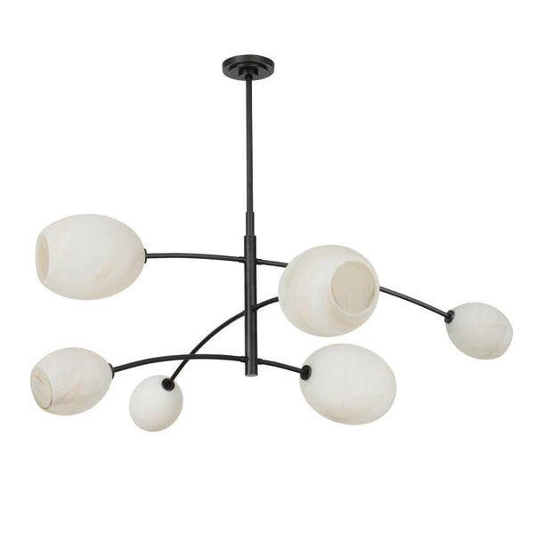 Artemis Chandelier Oil Rubbed Bronze - Chandelier Detail | Bone & Brass