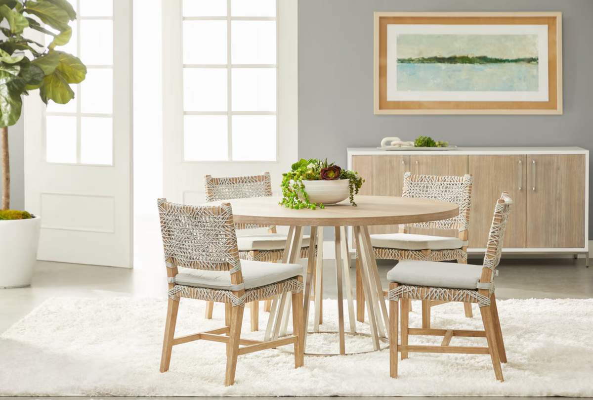 Cassie Rope Dining Chair, Set of 2