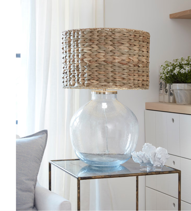 Flower Coral On Crystal Base White