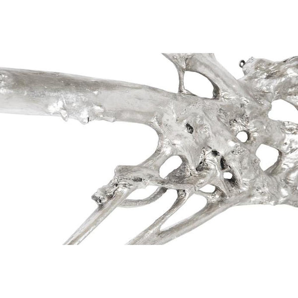 Silver Leaf Root Wall Art - Wall Decor Detail | Bone & Brass