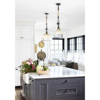 Demi John Pendant Large - Pendant Detail | Bone & Brass