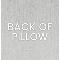 Selfie Onyx Decorative Pillow - Pillow Detail | Bone & Brass