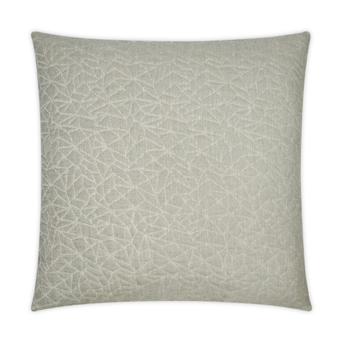 Serene Taupe Throw Pillow