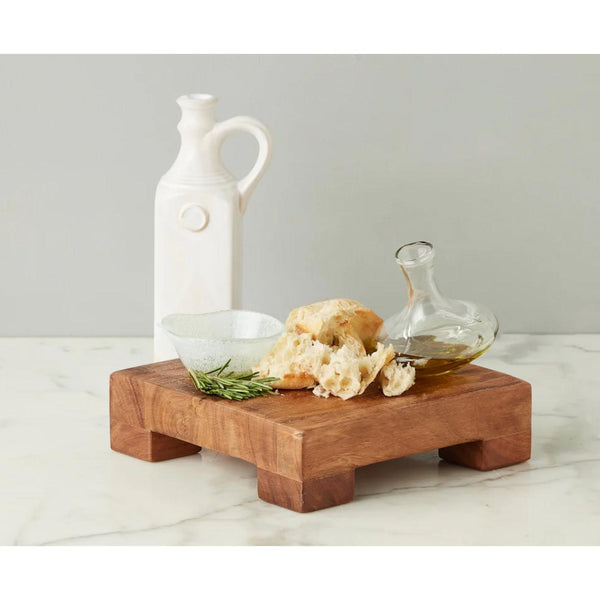 Classic Small Square Trivet Riser - Trivet Detail | Bone & Brass