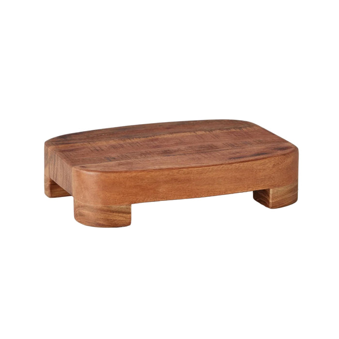 Classic Small Rectangle Trivet Riser | Bone & Brass