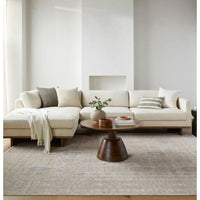 Thelma Cream Cotton Throw - Throw Detail | Bone & Brass