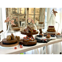 Black Wood Cheese Board Charger