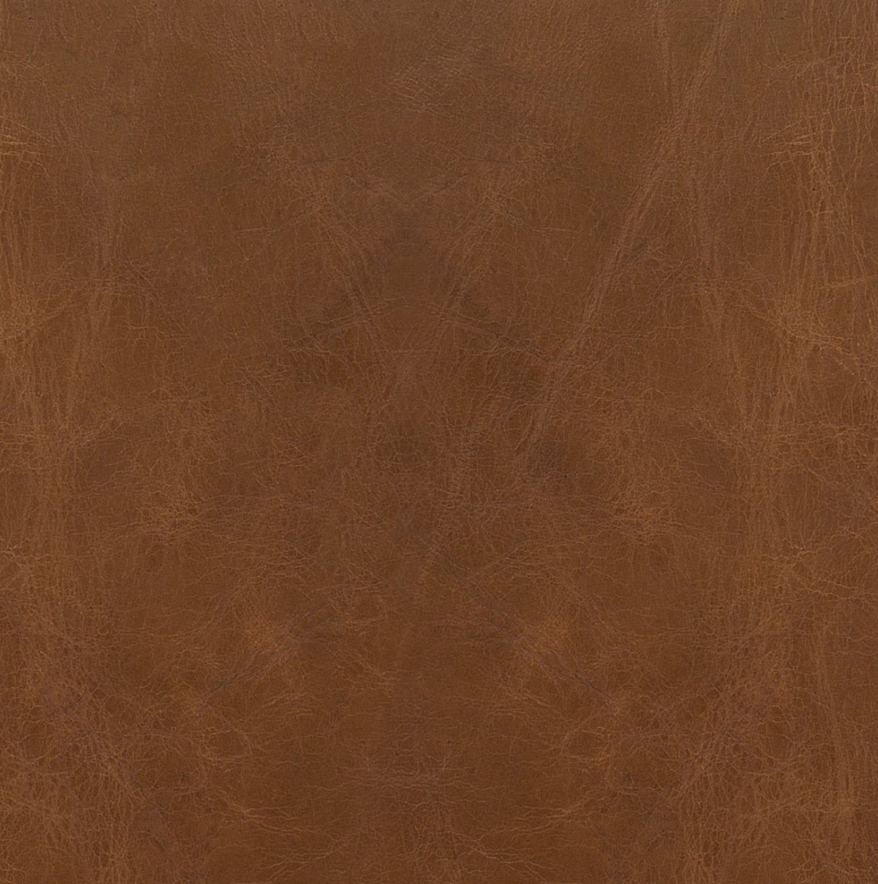 Aspen Leather and Boucle Wool Bench