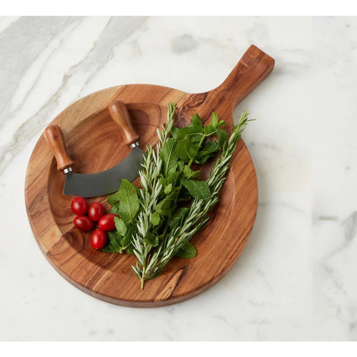 Italian Wood Cutting Board Bowls - Board Detail | Bone & Brass