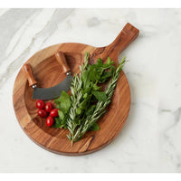 Italian Wood Cutting Board Bowls - Board Detail | Bone & Brass