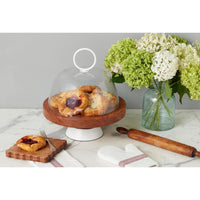 Square Scalloped Charcuterie Boards - Board Detail | Bone & Brass