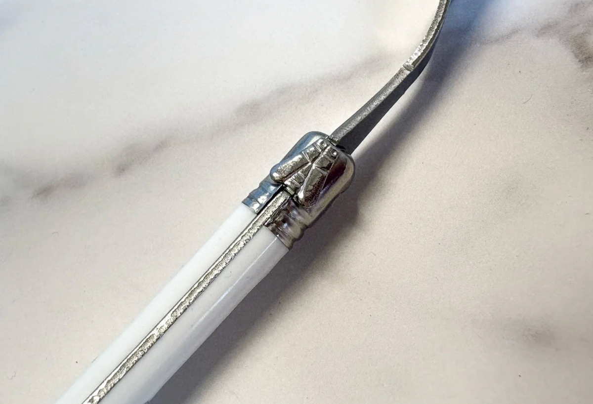 White French Laguiole Cheese Spreader, Fork & Cleaver