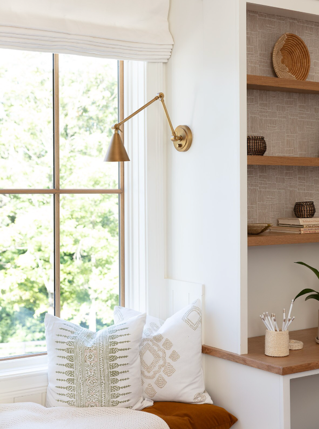 Sal Task Sconce Natural Brass