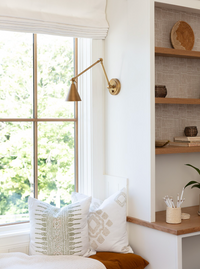 Sal Task Sconce Natural Brass