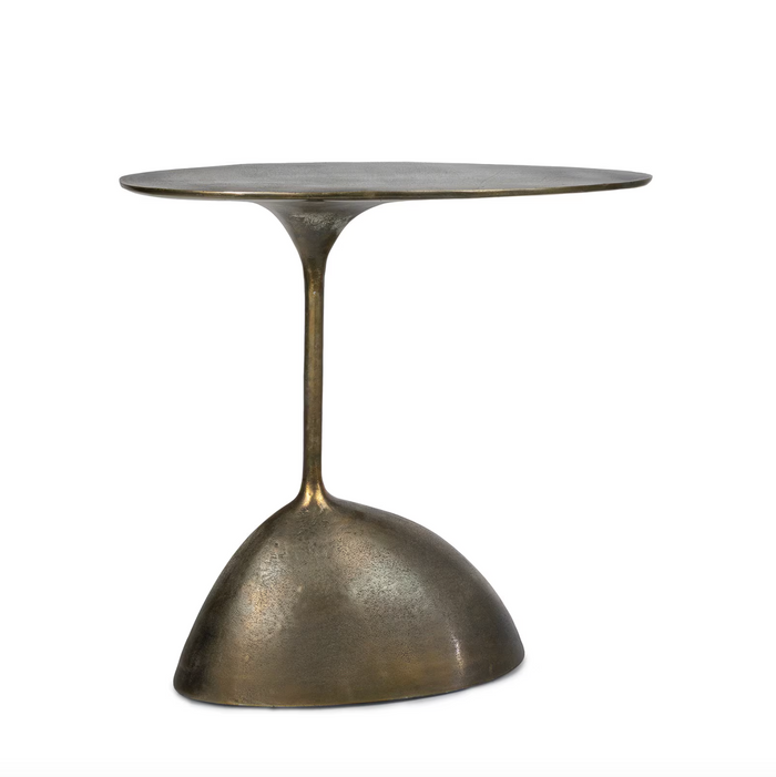 Rizzo Brass Accent Table