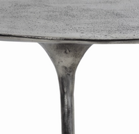 Rizzo Antique Silver Accent Table