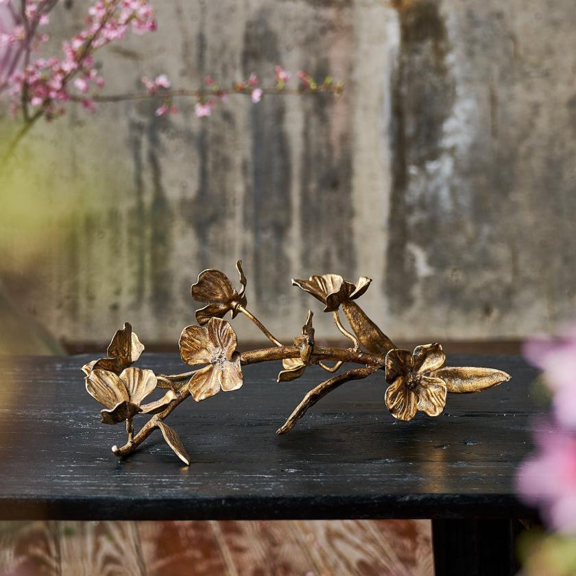 Dogwood Sprig - Detail View | Bone & Brass